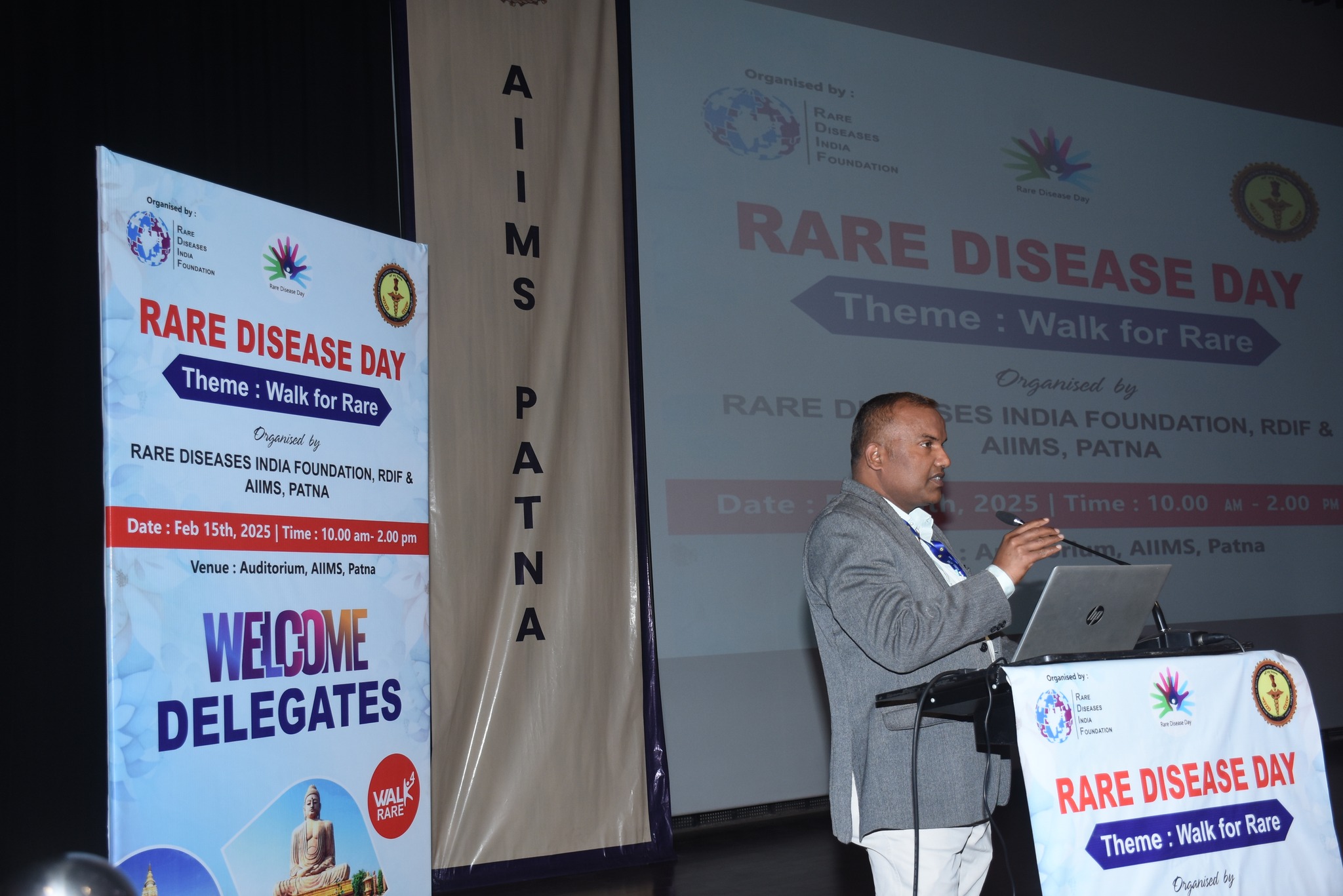 Attendees of the Patna Rare Disease Day event.